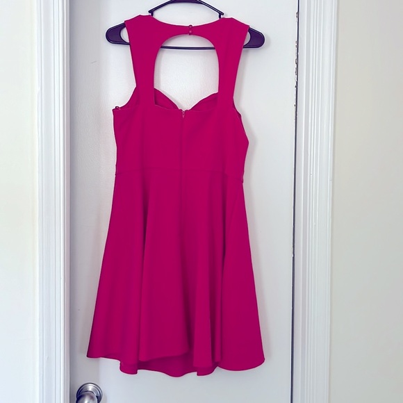 Juniors Fit and Flare Dress - Picture 2 of 2